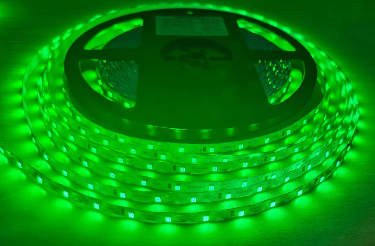 LED-ZZ-GN-120D-10-20M-2835 Green - Flexible - 20MTR - 120D/M - DC 12V - 10 W/M - 2835 - Image 1