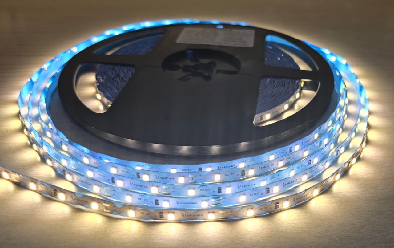 LED-ZZ-WH-120D-10-20M-2835-14000k White - Flexible - 20MTR - 120D/M - DC 12V - 10 W/M - 2835 - 14000k - Image 1