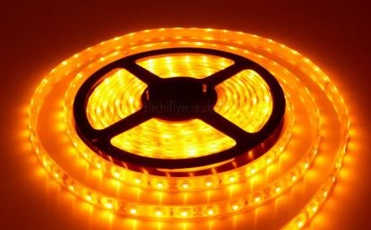 LED-ZZ-YW-42D-50M-2835 Yellow - Flexible - 50MTR - 42D/M - DC 12V - 8.6 W/M - 2835 - Image 1